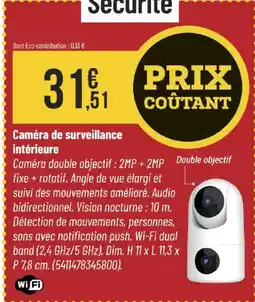 Bricorama Caméra de surveillance intérieure offre