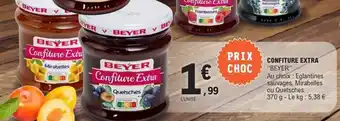 E.Leclerc CONFITURE EXTRA BEYER offre