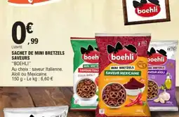 E.Leclerc Sachet de Mini Bretzels Saveurs offre