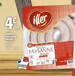 E.Leclerc SAUCISSE PAYSANNE BRASSE offre