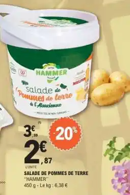 E.Leclerc SALADE DE POMMES DE TERRE HAMMER offre
