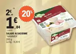 E.Leclerc SALADE ALSACIENNE HAMMER offre