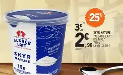 E.Leclerc SKYR NATURE ALSACE LAIT offre