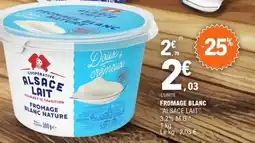 E.Leclerc Fromage Blanc Alsace Lait offre