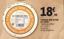 E.Leclerc FROMAGE NON AFFINÉ AU CUMIN offre