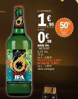 E.Leclerc BIÈRE IPA “MÉTÉOR” offre