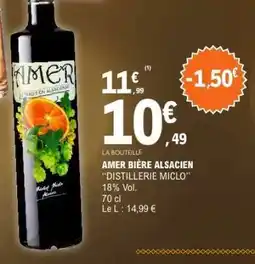E.Leclerc AMER BIÈRE ALSACIEN offre