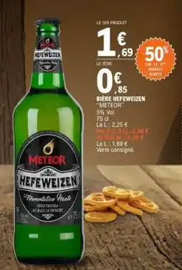 E.Leclerc Bière Hefeweizen Meteor offre