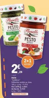 E.Leclerc Pesto Florelli offre