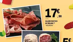 E.Leclerc Salami Rustico ou Milano offre