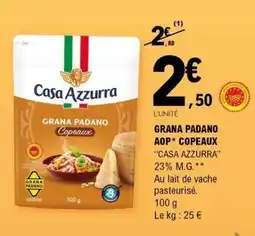 E.Leclerc GRANA PADANO AOP* COPEAUX offre