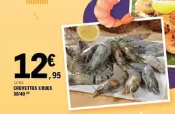 E.Leclerc CREVETTES CRUES offre