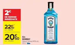 Cora x Carrefour BOMBAY Gin offre