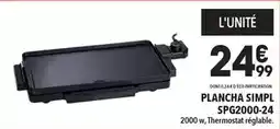 Supeco Simpl - plancha smppl spg2000-24 offre