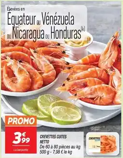 Netto Promo - crevettes cutes offre