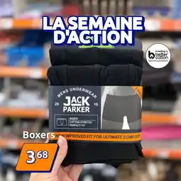 Action Parker - boxers offre