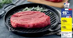 Cora x Carrefour Viande bovine: basse côte à griller offre