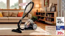 Cora x Carrefour Aspirateur sans sac MD555 offre