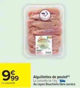 Cora x Carrefour Aiguillettes de poulet offre