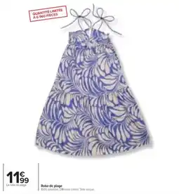 Cora x Carrefour Robe de plage offre