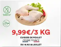 Hmarket Cuisses de poulet offre