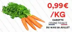 Hmarket Carotte offre