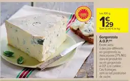 Cora x Carrefour Gorgonzola A.O.P. offre