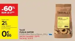 Cora x Carrefour PUGLIA SAPORI Taralli offre