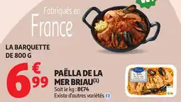 Auchan Supermarché Paëlla de la mer briau offre