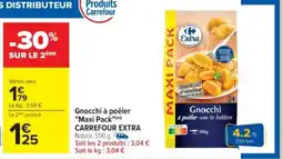 Cora x Carrefour Gnocchi à poêler "maxi pack" carrefour extra offre