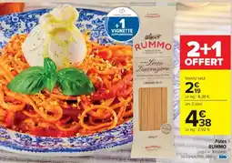 Cora x Carrefour RUMMO Pâtes offre