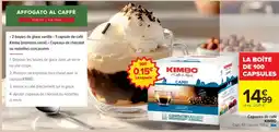 Cora x Carrefour KIMBO Capsules de café offre