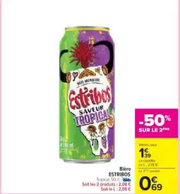 Cora x Carrefour ESTRIBOS Bière offre