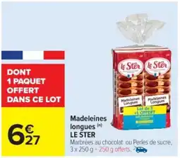 Cora x Carrefour LE STER Madeleines Longues offre