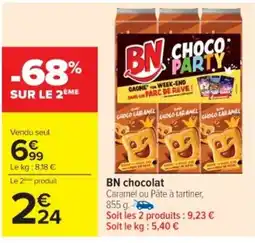 Cora x Carrefour BN chocolat offre