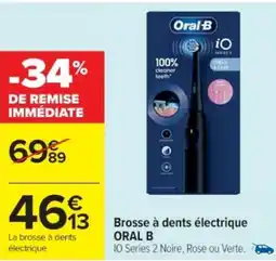 Cora x Carrefour ORAL B Brosse à dents électrique offre