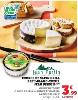 Maximarché Écorce de sapin grill bleu-blanc-coeur jean perrin offre