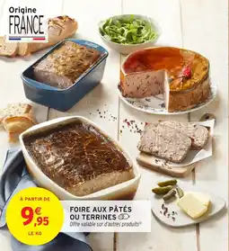 Intermarché Hyper Foire aux pâtés ou terrines offre
