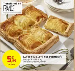 Intermarché Hyper Carré feuilleté aux pommes offre