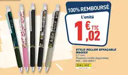 Bureau Vallée Stylo roller effaçable magixx offre