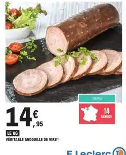 E.Leclerc Véritable andouille de Vire offre