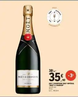 E.Leclerc AOP Champagne Brut Impérial 'Moët & Chandon' offre