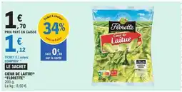 E.Leclerc Cœur de laitue FLORETTE offre