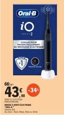 E.Leclerc Brosse à dents électrique Oral-B offre