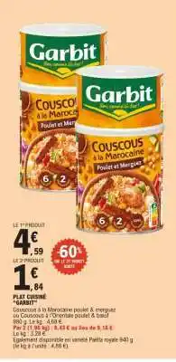 E.Leclerc Couscous à la Marocaine poulet & merguez offre