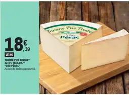 E.Leclerc Tomme Pur Brebis offre