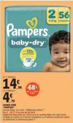 E.Leclerc Pampers Baby-Dry offre