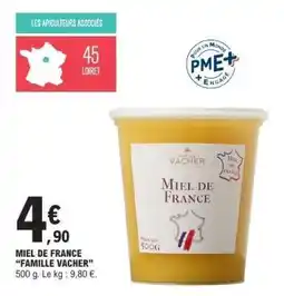 E.Leclerc MIEL DE FRANCE “FAMILLE VACHER” offre