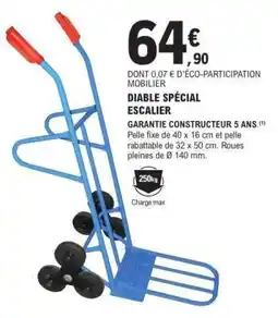 E.Leclerc Diable Spécial Escalier offre