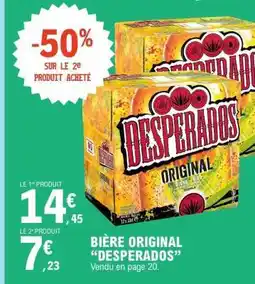 E.Leclerc BIÈRE ORIGINAL “DESPERADOS” offre